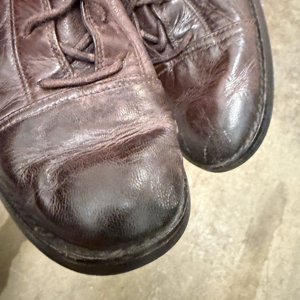 Rockport Brown Lace-Up Knee-High Boots - Picture 2 of 6